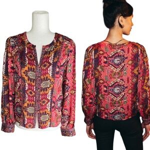 LN Love the Label Laine Thara Multi Print Blouse - XS